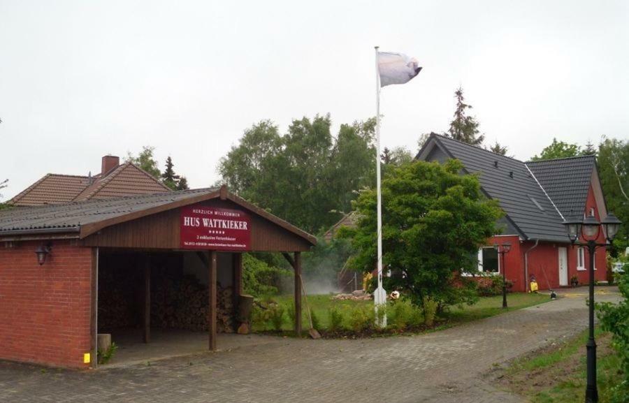 Hus Wattkieker 7B Villa Husum  Exteriör bild